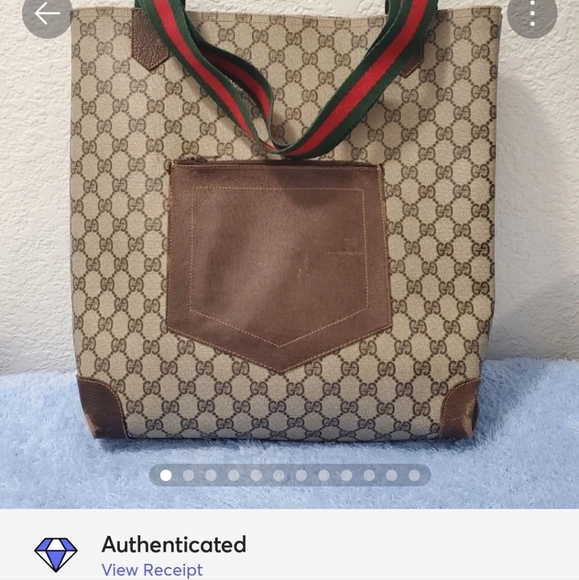 Gucci Handbags - Vintage Gucci Tote Bag